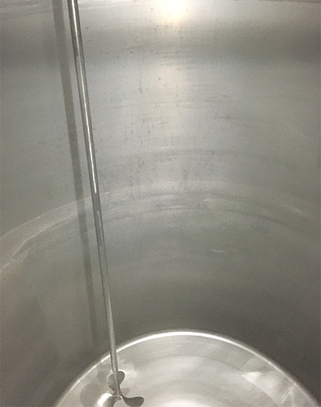 Stainless steel passivation - after